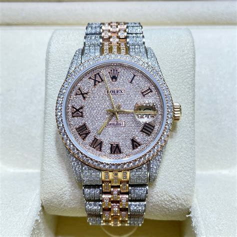 36mm bust down rolex|iced out Rolex for sale.